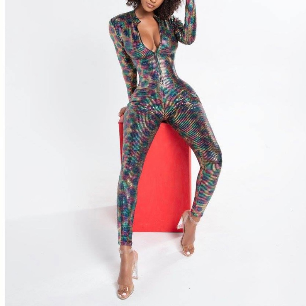 Disco sequin jumpsuit